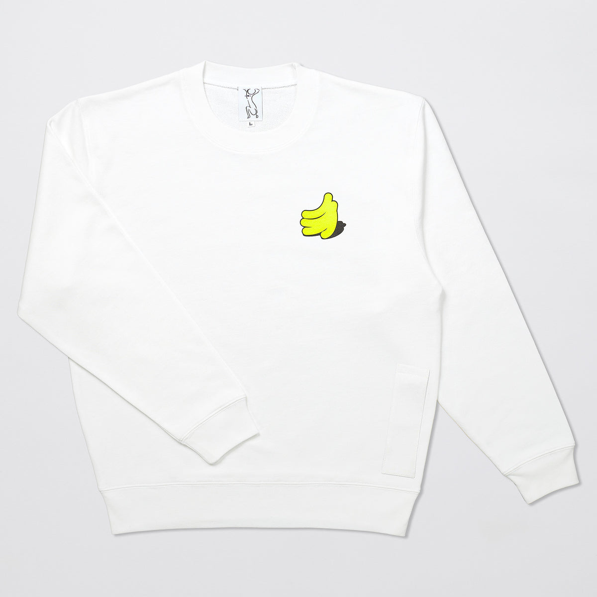 Maizie Sweat Pale Banana