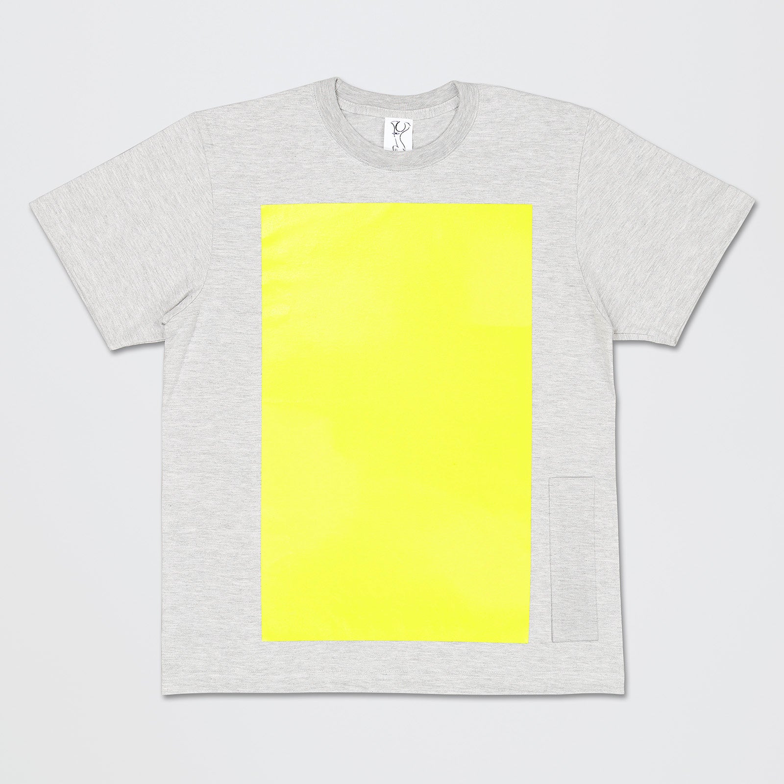 yellow and grey t shirt