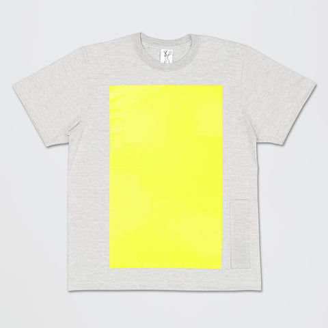 YELLOW　T-shirt（LIGHT GRAY）
