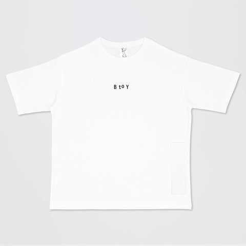 BtoY　OVER SIZE T-shirt（WHITE）