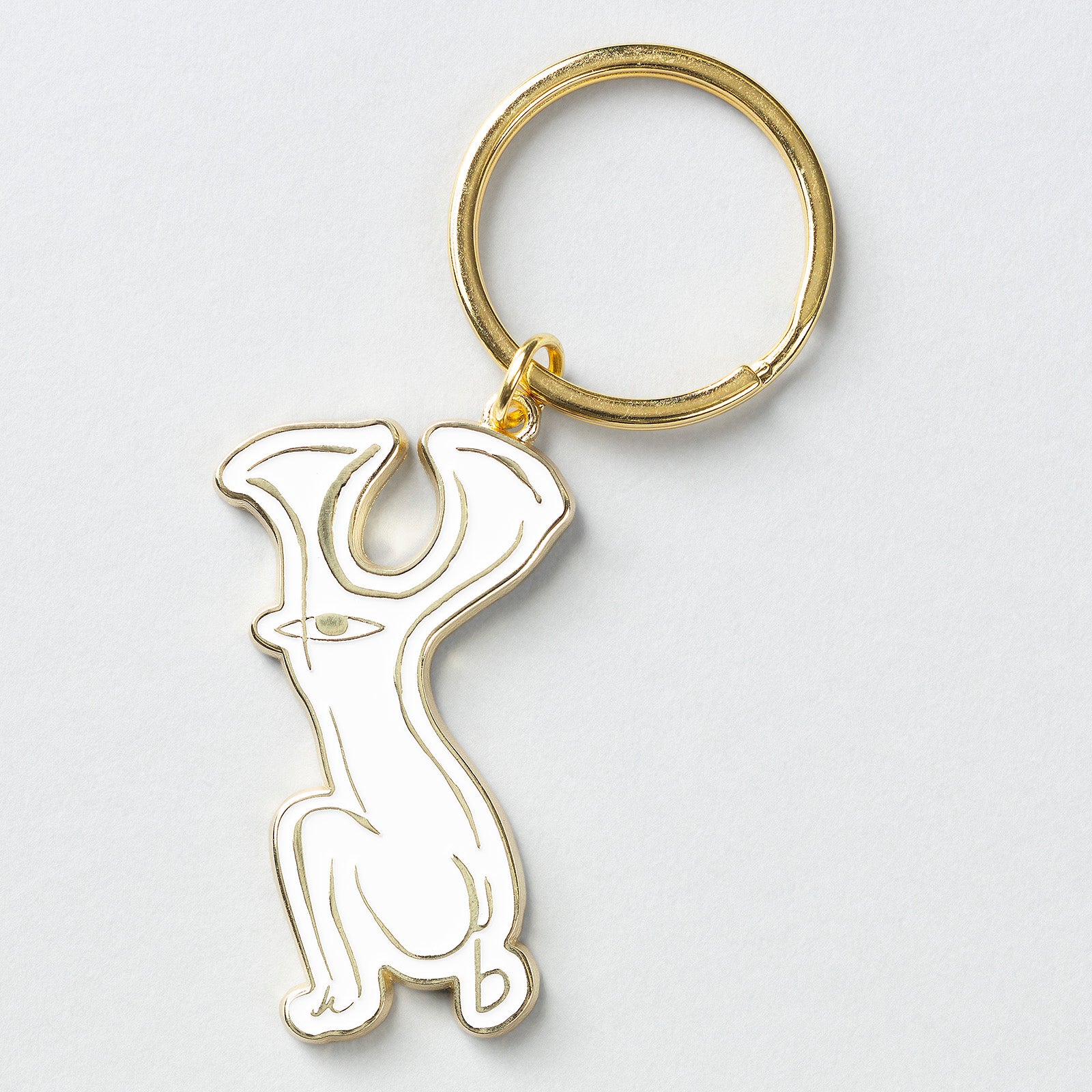 BY metal key chain – BANANA to YELLOW